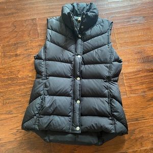 J.Crew Womans Black Puffer Vest